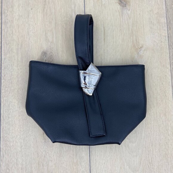 Brandon Maxwell For Merit Vegan Leather Clutch Handbag - Picture 2 of 14